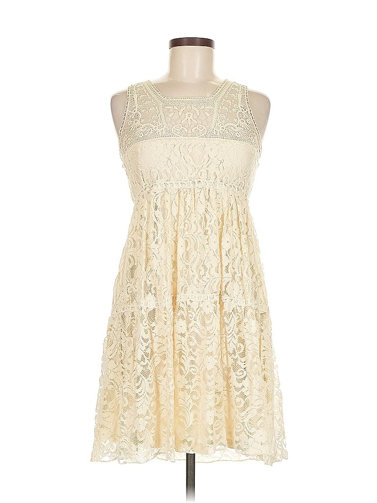 PINKY Pre-owned Cocktail Dress In White