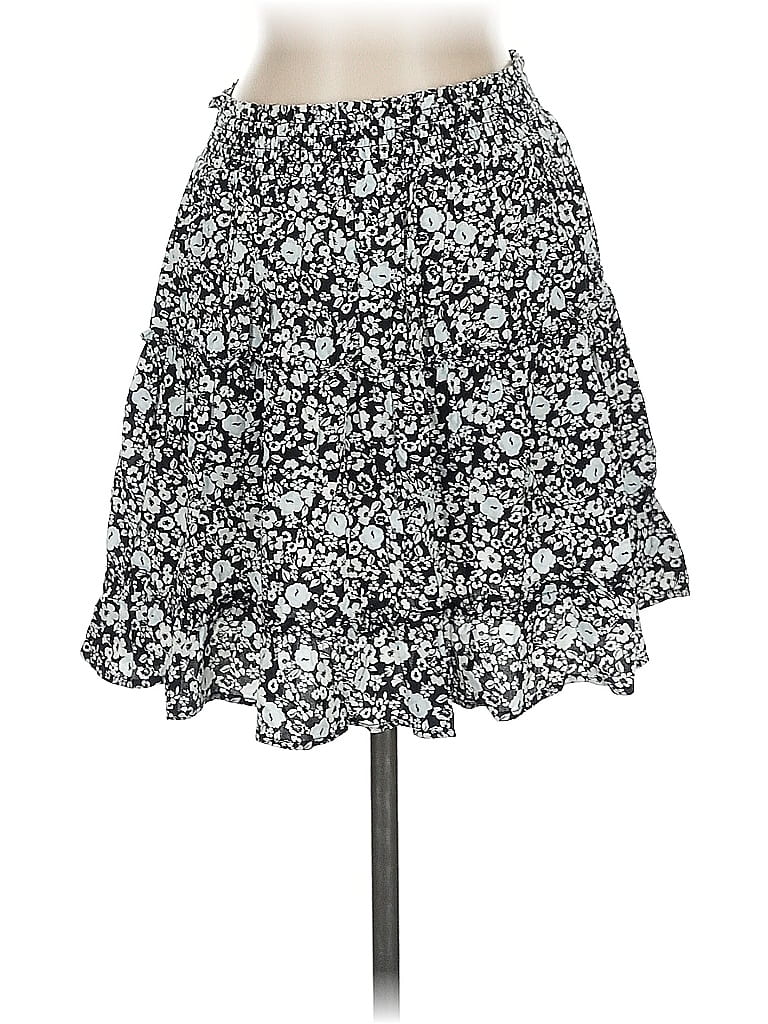 Pre-owned Laundry By Shelli Segal Casual Skirt In Silver