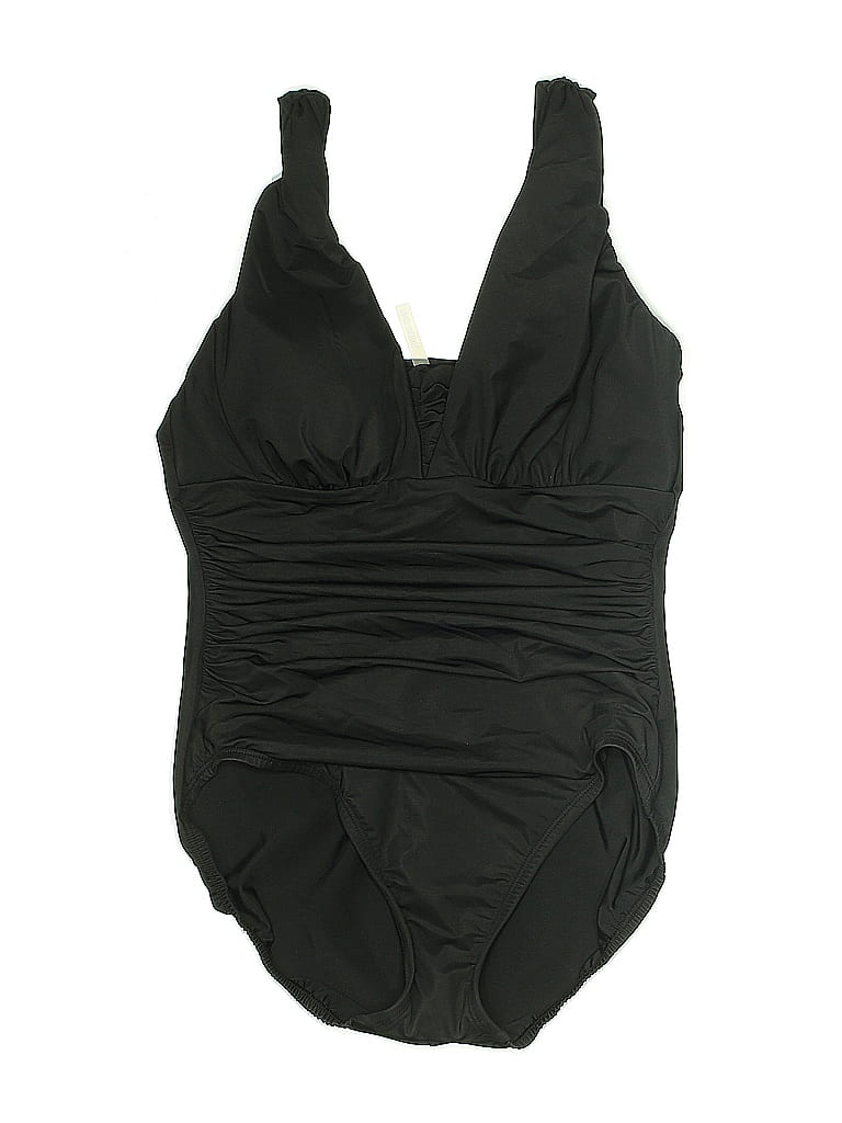 Click to view more detailed imagery on our partner's website Pre-owned Lands' End One Piece Swimsuit In Black