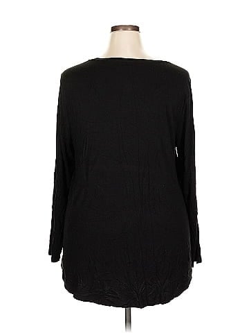 JM Collection 3/4 Sleeve T-Shirt (view 2)