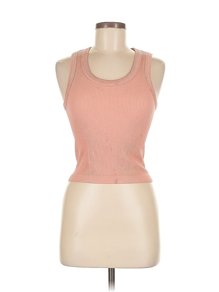 Pre-owned Old Navy Tank Top Pink Halter Neckline Tops