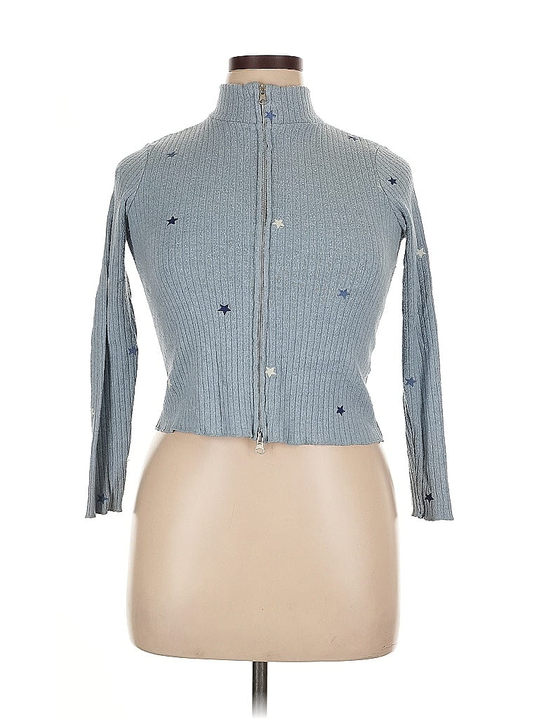 Click to view more detailed imagery on our partner's website Pre-owned Self Esteem Cardigan Sweater In Blue
