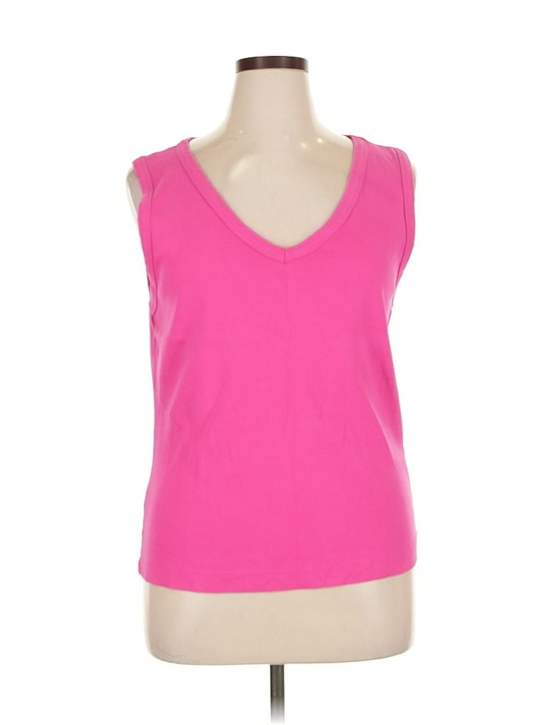 Click to view more detailed imagery on our partner's website Pre-owned Dylan Sleeveless T-shirt In Pink