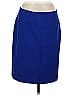 Ellen Tracy Solid Blue Formal Skirt Size 8 - photo 1