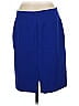Ellen Tracy Solid Blue Formal Skirt Size 8 - photo 2