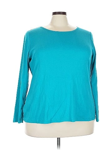 Lane Bryant Outlet 3/4 Sleeve T-Shirt (view 1)