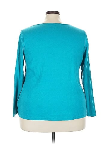 Lane Bryant Outlet 3/4 Sleeve T-Shirt (view 2)