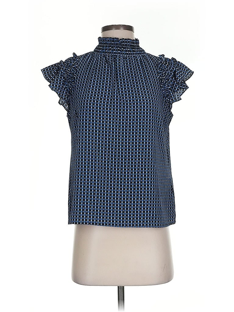 Click to view more detailed imagery on our partner's website Pre-owned Cece Sleeveless Blouse In Blue