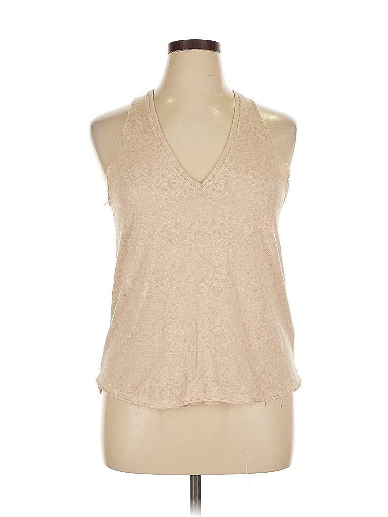 Pre-owned Project Social T Sleeveless T-shirt In Brown