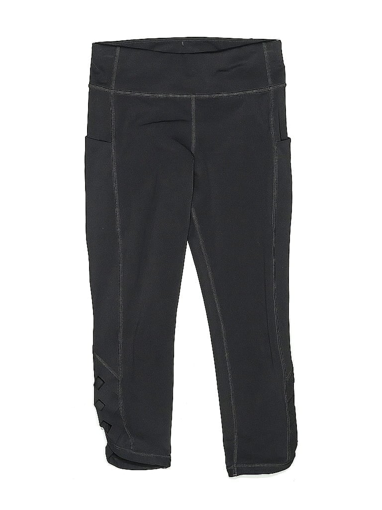 Pre-owned Athleta Girl Kids' Active Pants In Black