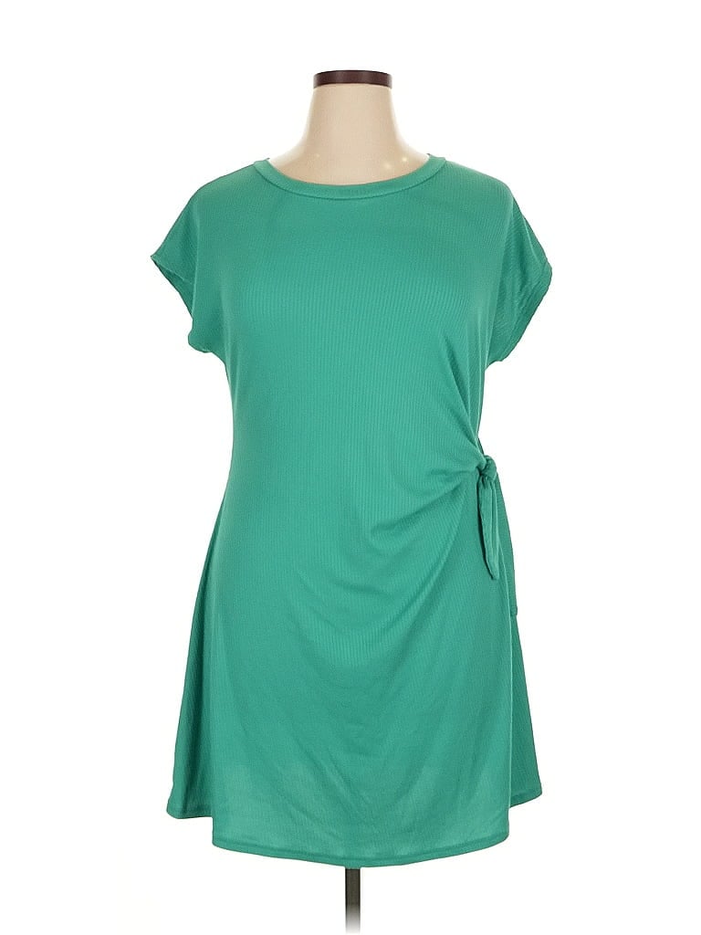 Pre-owned See You Monday Casual Dress In Green