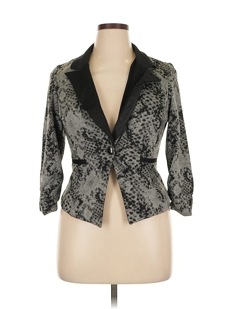 Pre-owned Daytrip Blazer Jacket In Gray