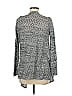 One World 100% Acrylic Gray Cardigan Size M - photo 2