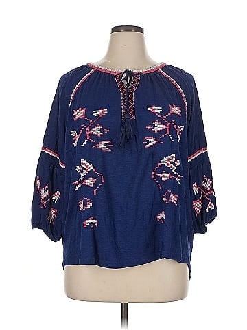 New Directions 3/4 Sleeve Blouse (view 1)