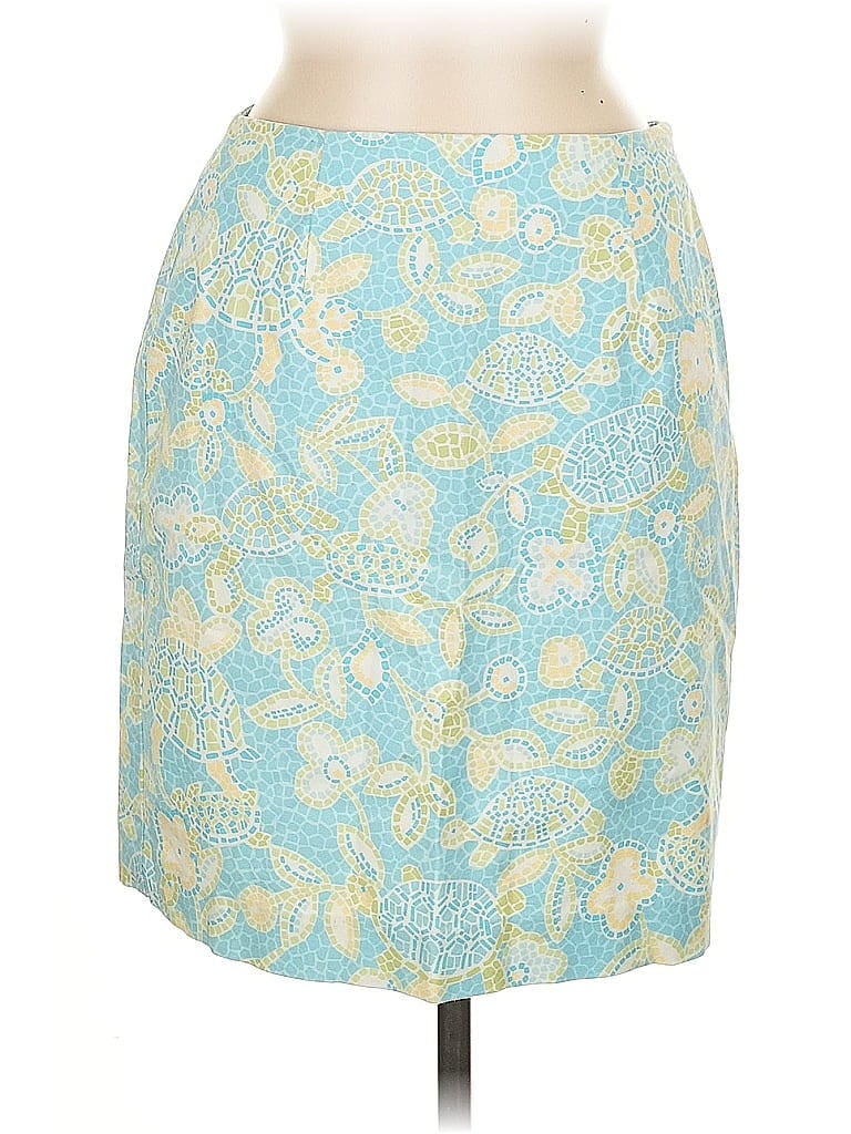 Click to view more detailed imagery on our partner's website Pre-owned Talbots Casual Skirt In Blue