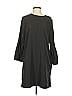 Free Assembly 100% Polyester Solid Gray Casual Dress Size S - photo 1