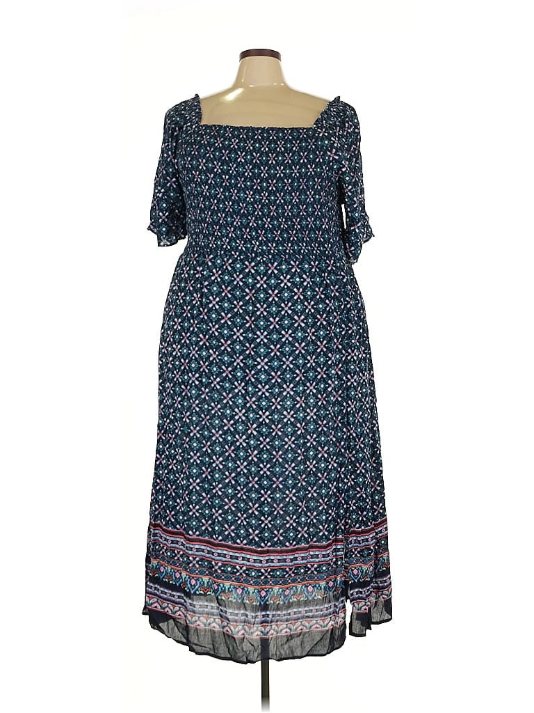 Pre-owned Evans Casual Dress In Blue