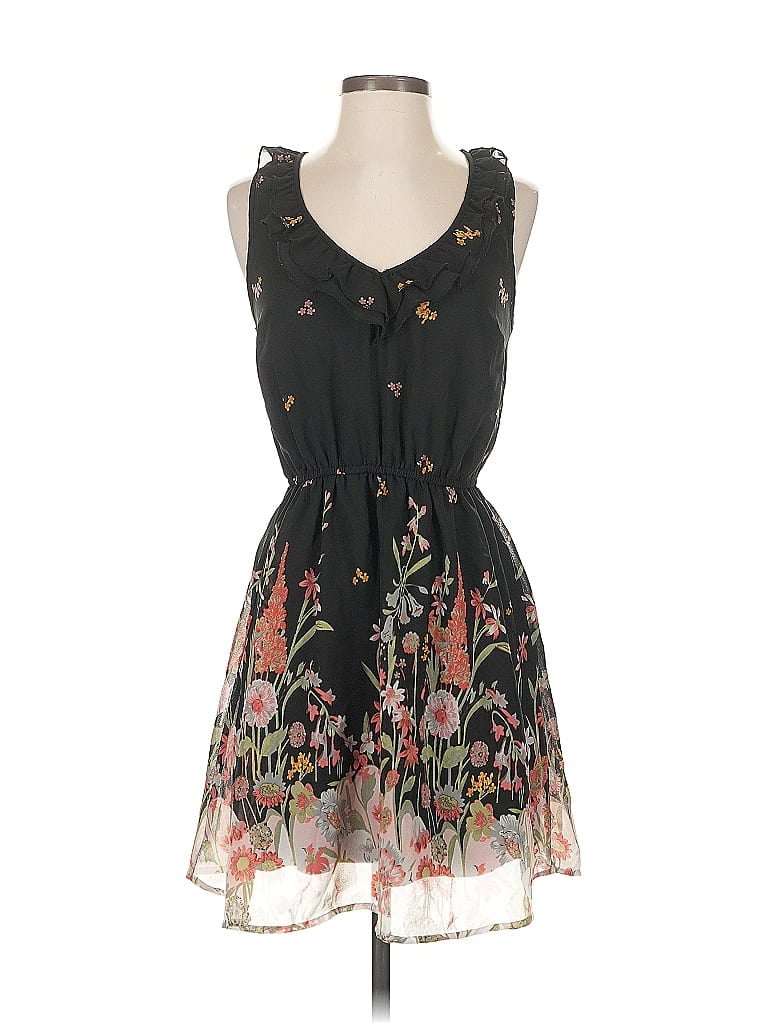 Pre-owned American Rag Cie Casual Dress In Black