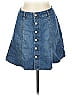 Mossimo Supply Co. Blue Denim Skirt Size 10 - photo 1