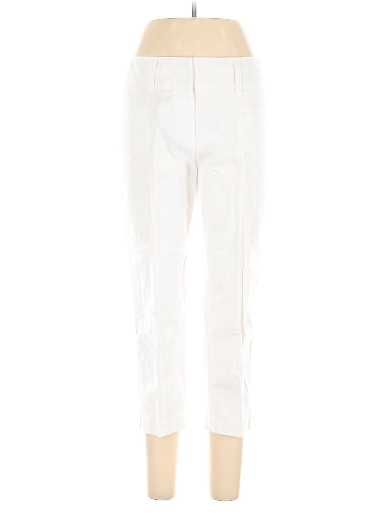 Pre-owned Dana Buchman Casual Pants In White