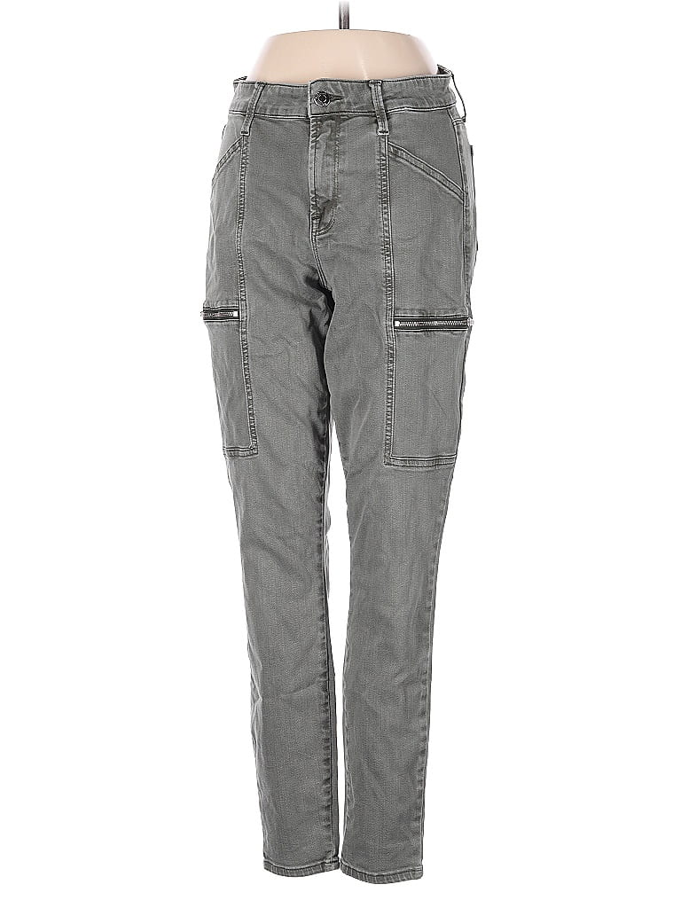 Pre-owned Pistola Cargo Pants In Gray