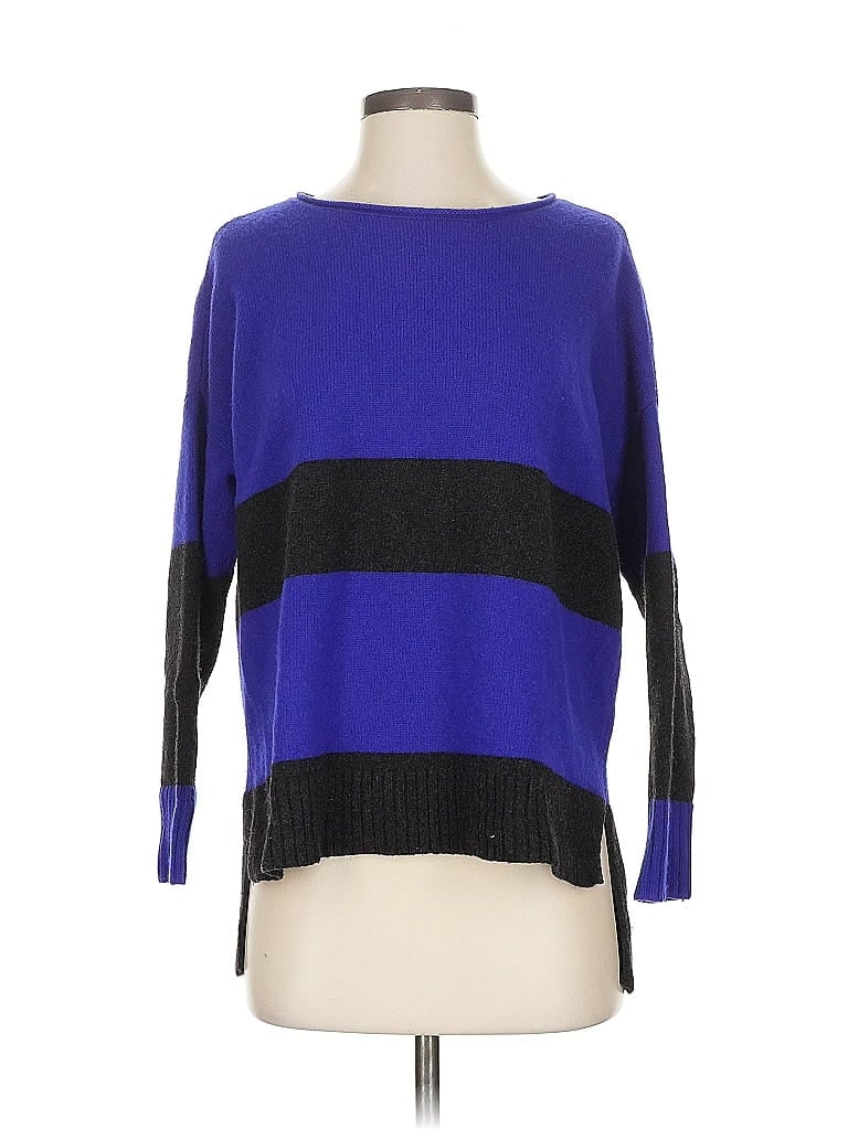 Pre-owned Eileen Fisher Pullover Sweater In Blue