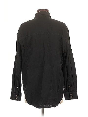 Denim Forum Long Sleeve Button-Down Shirt (view 2)