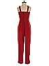 H&M Solid Red Jumpsuit Size 4 - photo 2