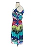 MM Couture 100% Polyester Tie-dye Blue Cocktail Dress Size S - photo 5