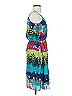 MM Couture 100% Polyester Tie-dye Blue Cocktail Dress Size S - photo 4