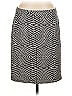Halogen Houndstooth Gray Casual Skirt Size 10 - photo 1