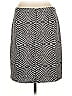 Halogen Houndstooth Gray Casual Skirt Size 10 - photo 2