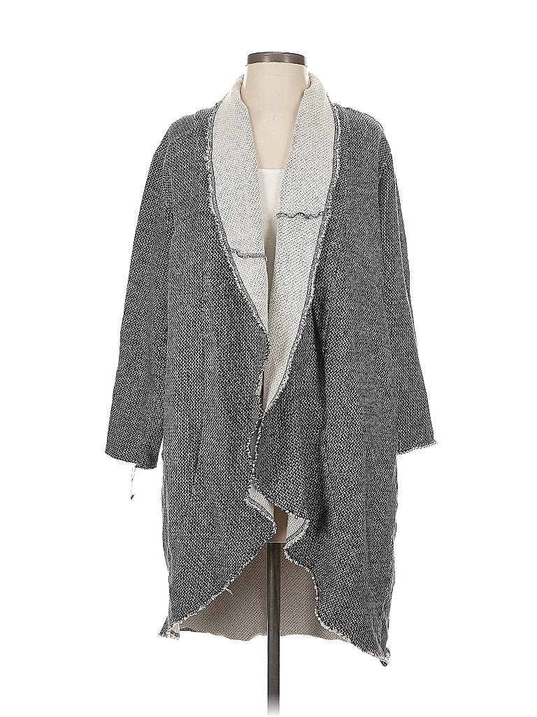 Pre-owned Simply Noelle Coat In Gray