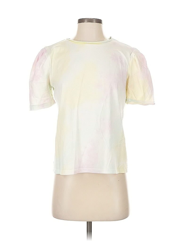 Pre-owned Free The Roses Short Sleeve T-shirt In White