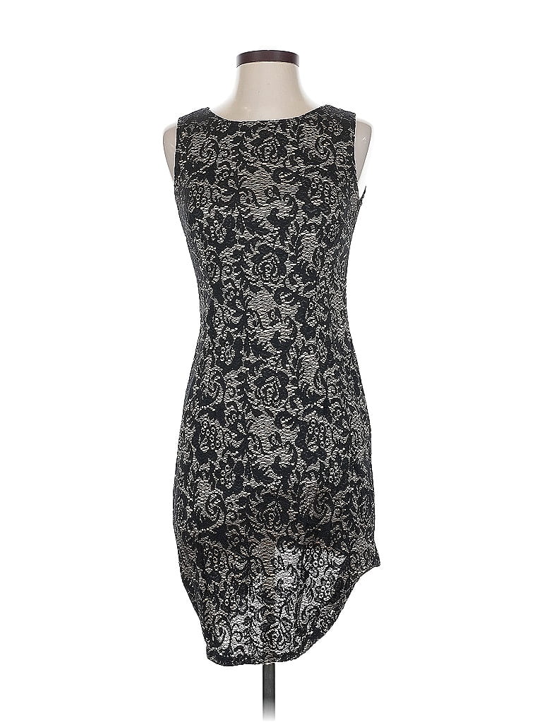 Pre-owned Boston Proper Cocktail Dress In Gray