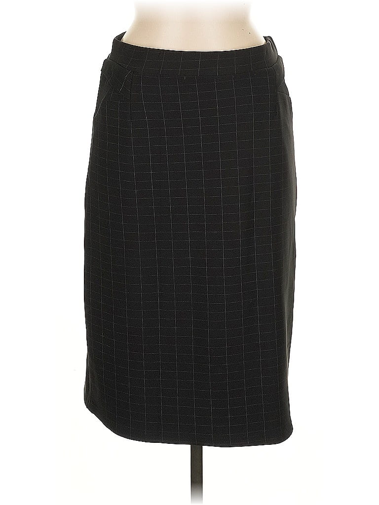 Pre-owned Maze Collection Formal Skirt In Black