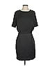 Samsoe Samsoe Solid Black Casual Dress Size XS - photo 1