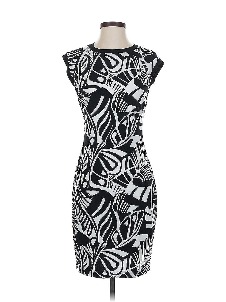 Pre-owned Caché Cocktail Dress In Black