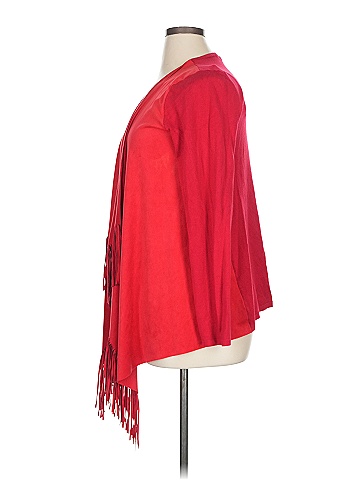INC International Concepts Red Kimono Size XL
