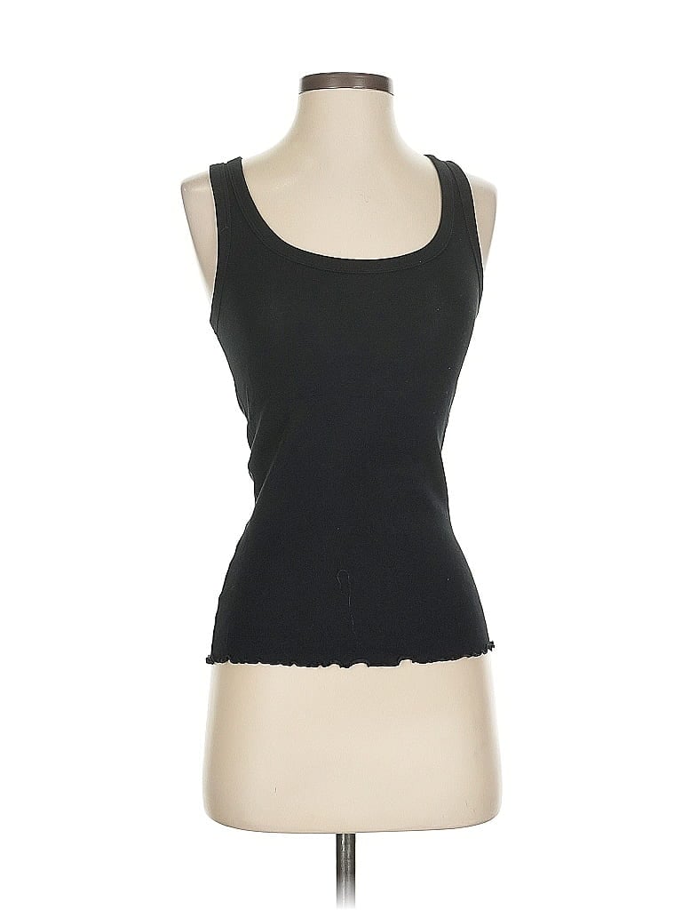 Pre-owned Banana Republic Tank Top Black Strapless Neckline Tops