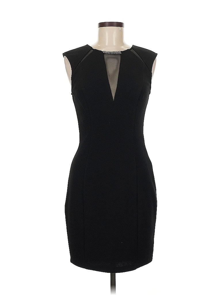 Pre-owned Guess Cocktail Dress In Black