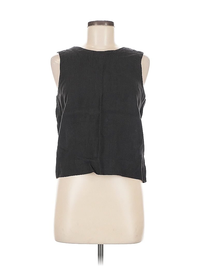 Pre-owned Part Two Sleeveless Blouse In Black