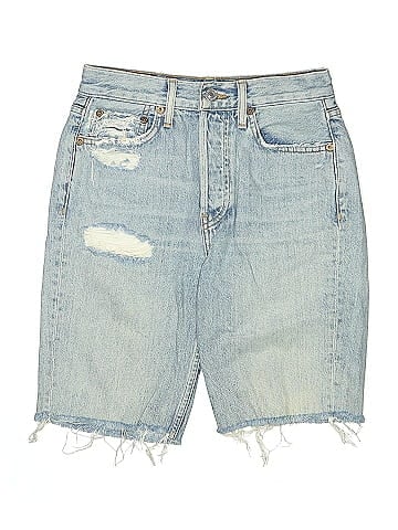 RE/DONE Denim Shorts (view 1)