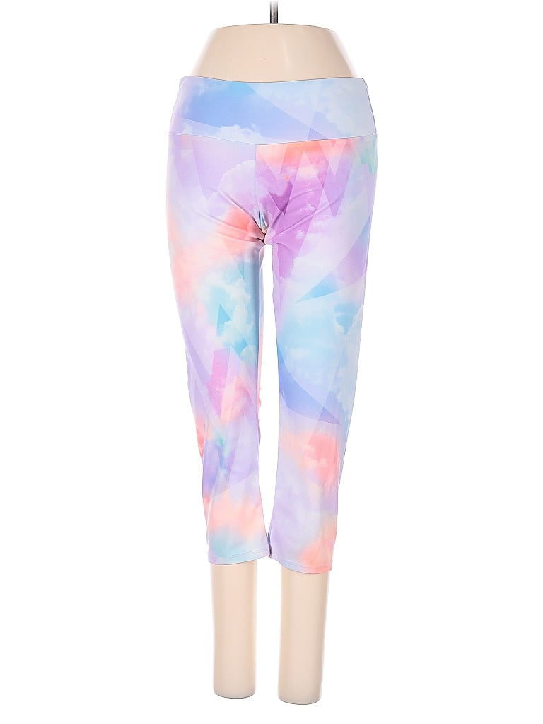 Pre-owned Onzie Yoga Pants In Purple