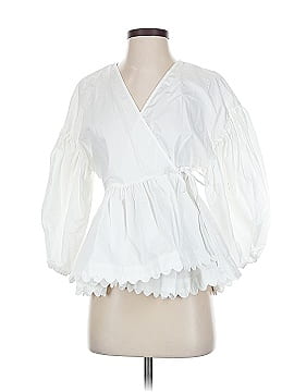Kika Vargas Louise ruffled blouse xs