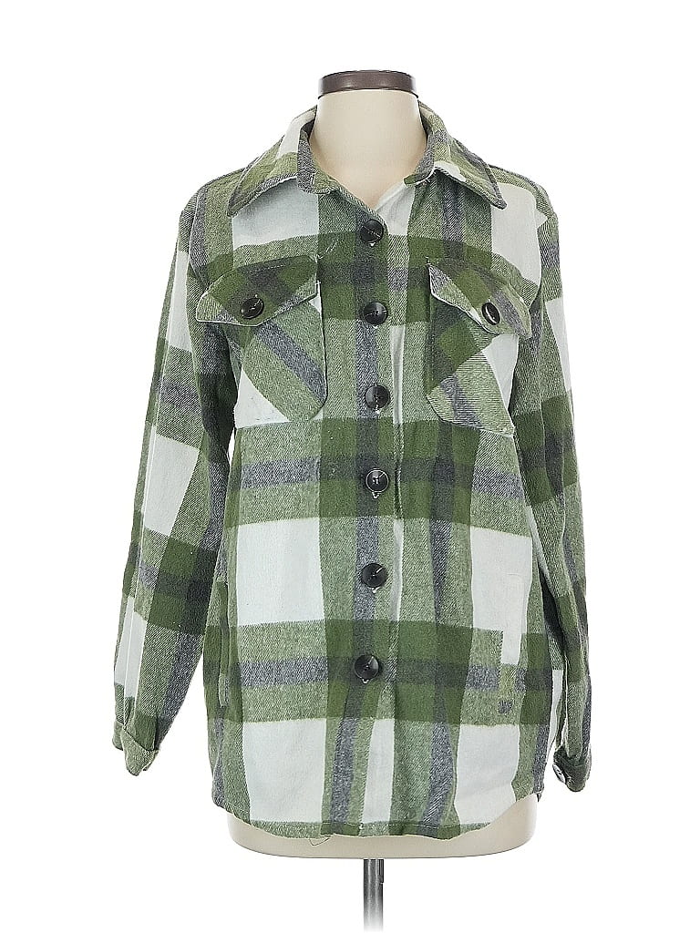 Pre-owned Assorted Brands Jacket In Green