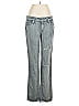 Paige Hearts Silver Blue Jeans Size 28 waist - photo 1