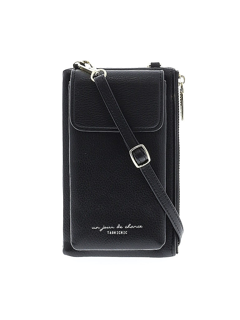 Pre-owned Assorted Brands Crossbody Bag In Black