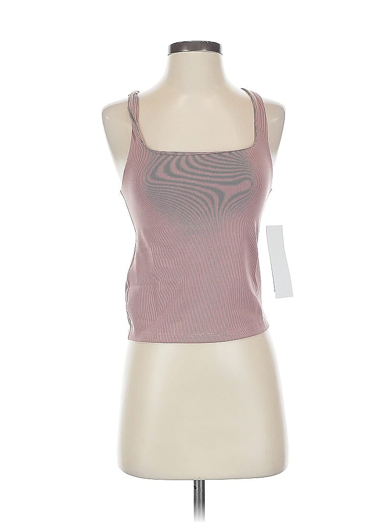 Lezat Tank Top Pink Halter Neckline Tops