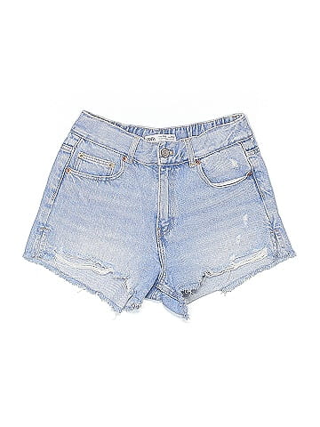 Zara Denim Shorts (view 1)